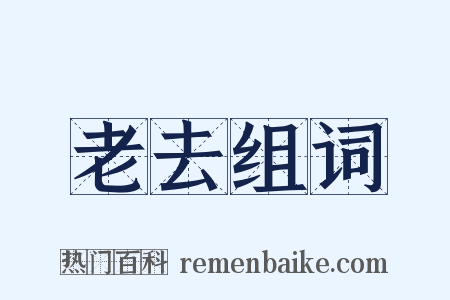 老去组词是什么意思的图片